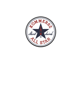 Kommersz all star minta fehér pólón