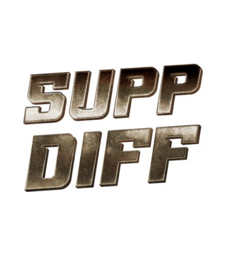SUPP DIFF metalic minta fehér pólón