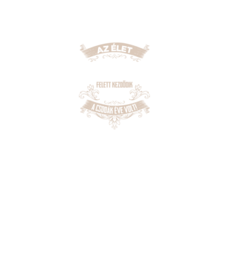 A csodák éve szülinapos 50 éves 1975 minta fekete pólón