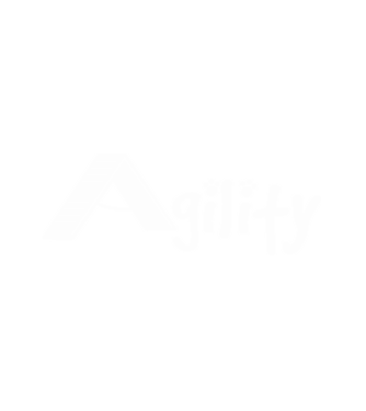 Agility felirat minta fehér pólón