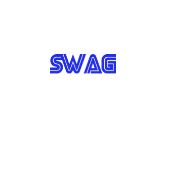 Swag_logo minta fehér pólón