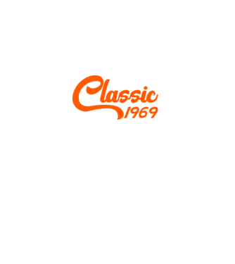 Classic 1969 minta fekete pólón