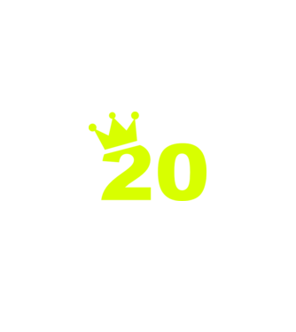 Crown Year - 20 minta sötétkék pólón