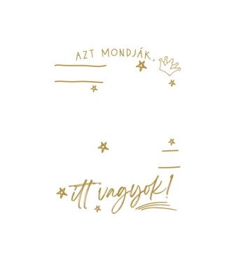 Három napos csoda 40 éves minta fehér pólón