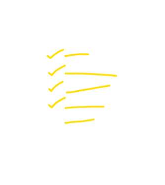 Oktatás checklist Egyetem - fekete alap minta fekete pólón
