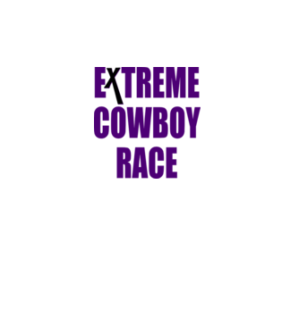 Extreme cowboy race minta szürke pólón