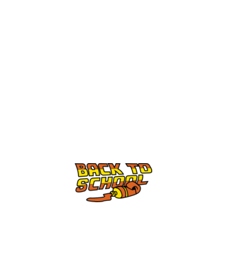 Back to school  minta fehér pólón