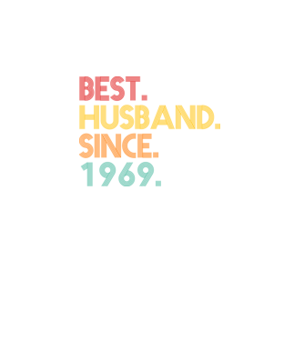 best husband since 1969 retro minta türkiz pólón