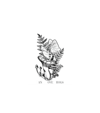 Elegant MILF sötét alapra minta fehér pólón