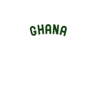 ghana minta neonsárga pólón