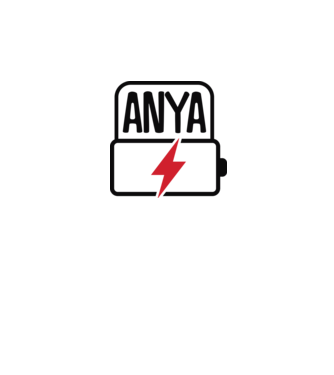 Anyu töltöttségi szint Anya minta fehér pólón