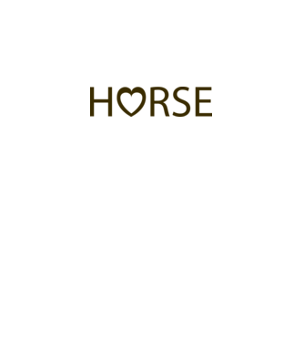 HoRSE (1 szín) minta homokszín pólón