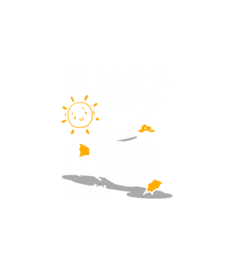 Ne baszd el a napom kacsa minta fehér pólón