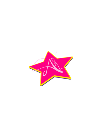 Angel Logo minta homokszín pólón