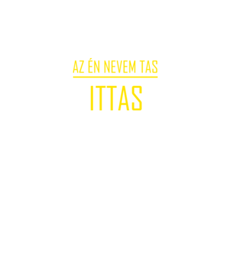 TAS minta fekete pólón