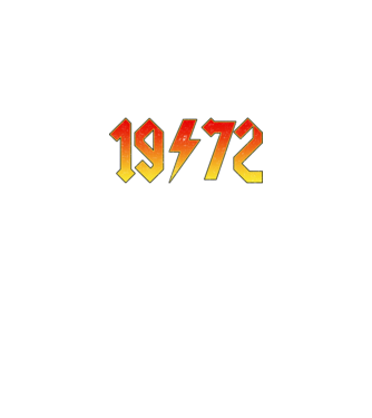1972 Március megszületik egy legenda minta fekete pólón