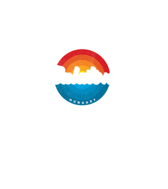 Balaton summer paradise retro minta almazöld pólón