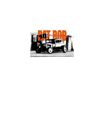 RAT ROD h8u minta piros pólón
