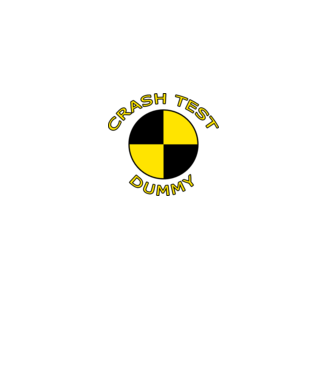crash test.eps minta fehér pólón
