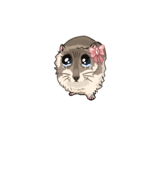 Sad coquette hamster meme minta dusty pink pólón