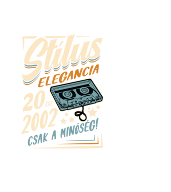 Stílus__2002 minta fekete pólón
