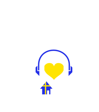 I Love Swedish House Maffia minta fekete pólón