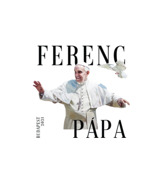 Ferenc Pápa 2021 minta fehér pólón