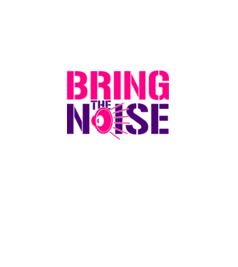 Bring The Noise minta szürke pólón