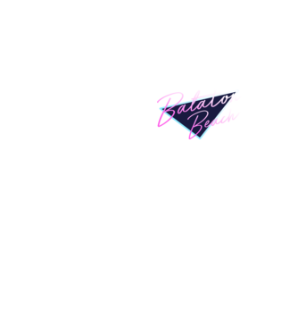 Balaton Beach neon minta neonsárga pólón