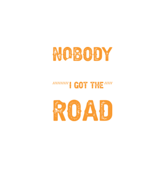 Nobody cared unti i got the longest road - Catan minta fekete pólón