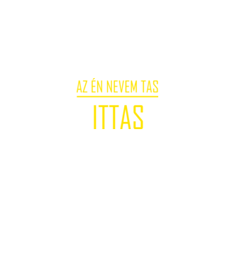 TAS minta fekete pólón