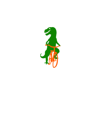 trex bike minta fehér pólón