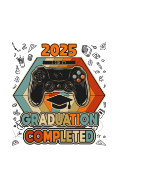 Grad completed minta fekete pólón