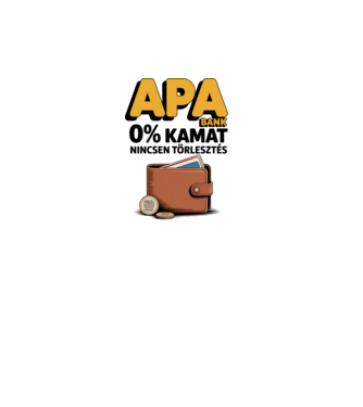 APA BANK minta dusty pink pólón