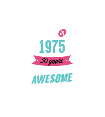 Made in 1975 minta fehér pólón
