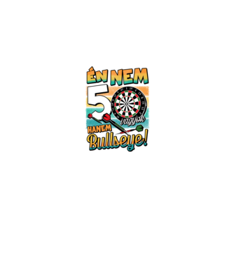 Darts Szülinap 50 éves minta farmerkék pólón