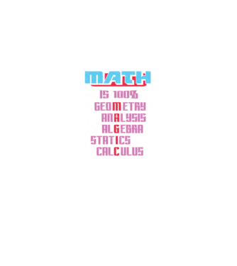MATH magic retro koptatott minta fekete pólón