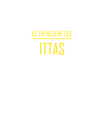 TAS minta fekete pólón