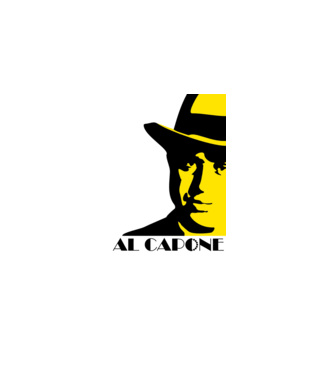 Al Capone minta piros pólón
