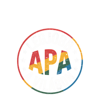 Legjobb apa a világon minta fehér pólón