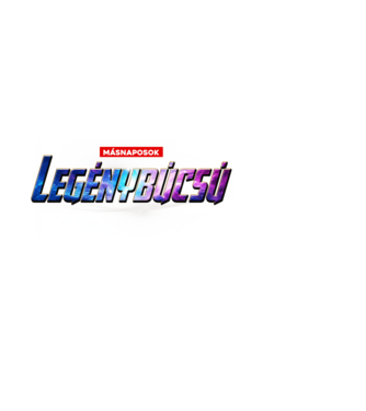 Legénybúcsú végjáték universe minta fehér pólón