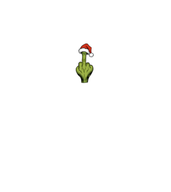 Szeretem a karácsonyi páros pólókat, de én nem Grinch Fekete pólóra minta fekete pólón