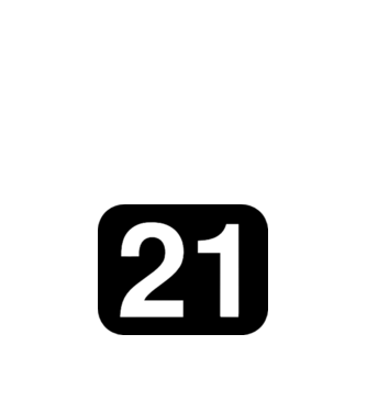 21 minta fehér pólón