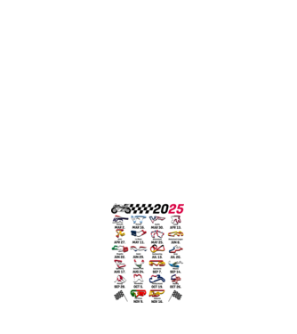 MOTOGP 25 CALENDAR fehér alapra minta világos rózsaszín pólón