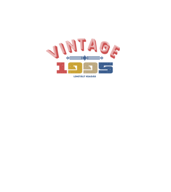 VINTAGE limited 1995 minta fehér pólón