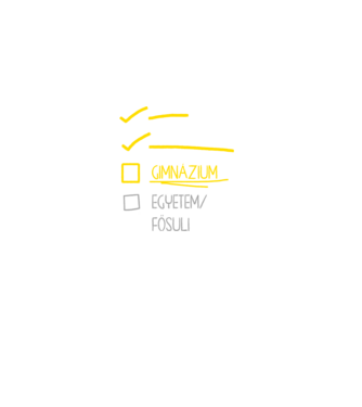 Oktatás checklist Általános - fekete alap minta fekete pólón