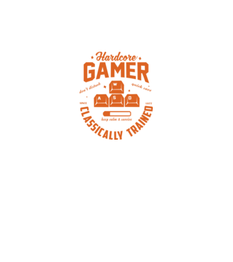 Gamer - 1977 minta fehér pólón