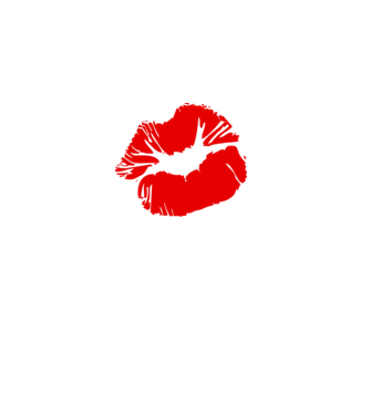 Kiss minta fehér pólón