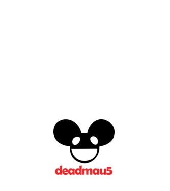 deadmau5 sotet minta piros pólón