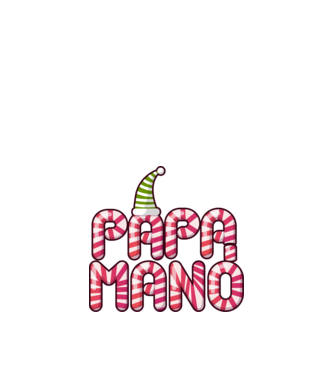 Papa Manó minta fekete pólón